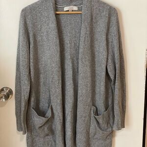 LOFT Women's Gray Sweater